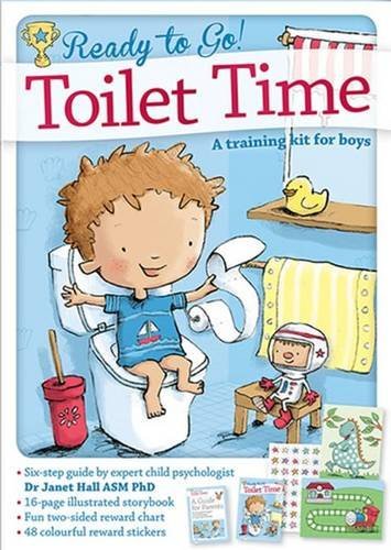 Book cover of Ready To Go! Toilet Time: A Training Book For Boys by Hinkler Book Distributors
