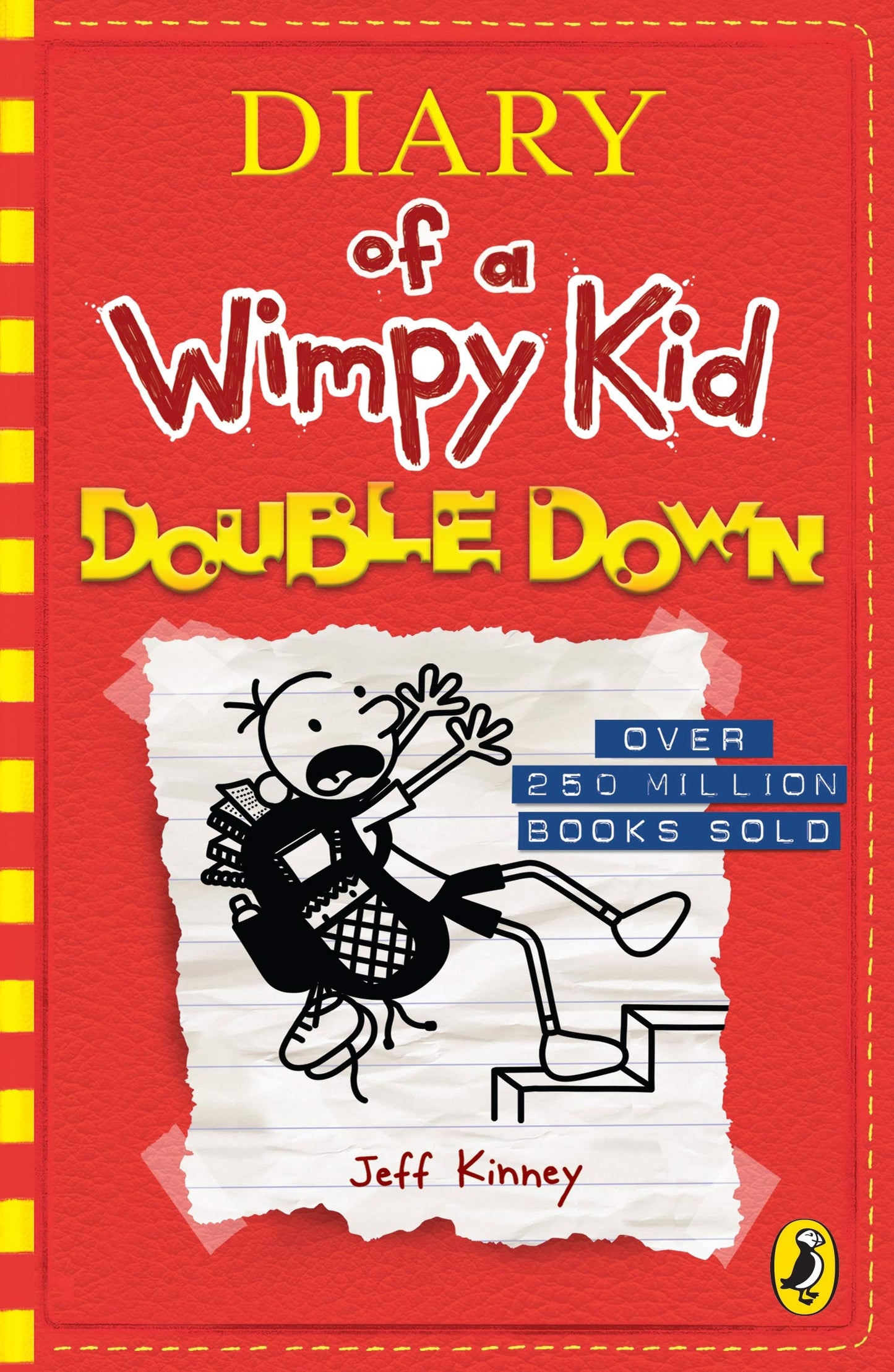 Book cover of Diary Of A Wimpy Kid 11: Double Down by Jeff Kinney