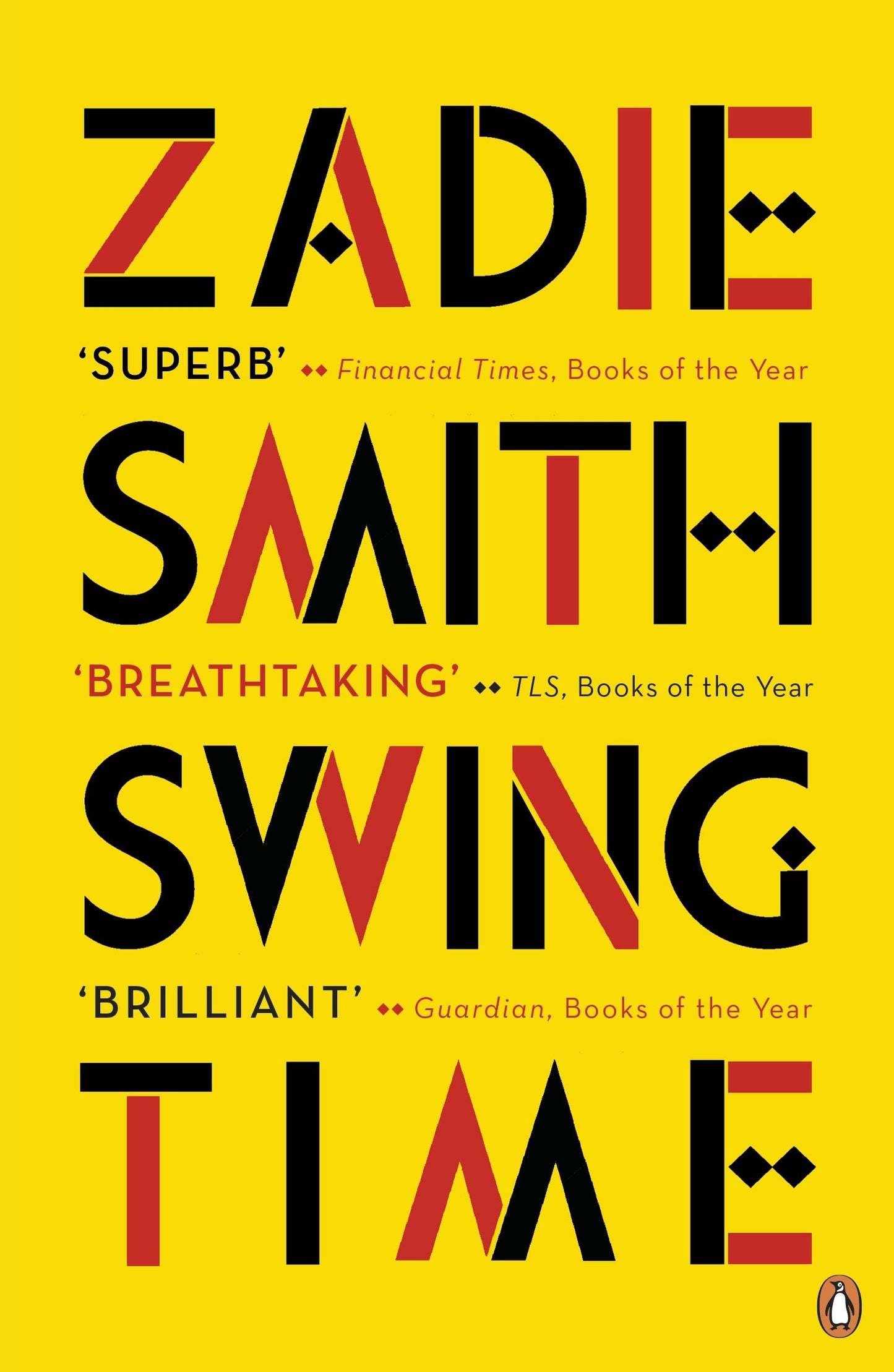 Book cover of Swing Time by Zadie Smith