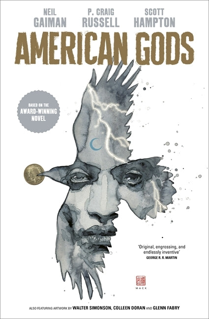 Book cover of American Gods, Vol. 1: Shadows by Neil Gaiman