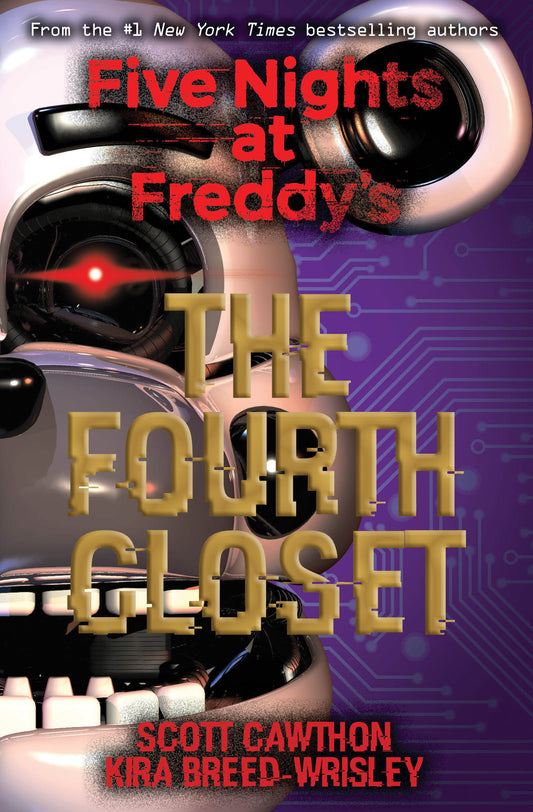 Book cover of The Fourth Closet by Scott Cawthon, Kira Breed-Wrisley