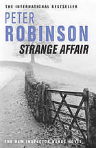 Book cover of Strange Affair by Peter    Robinson