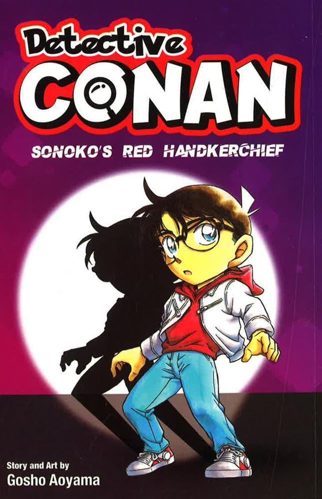 Book cover of Sonoko’s Red Hankerchief by Gosho Aoyama