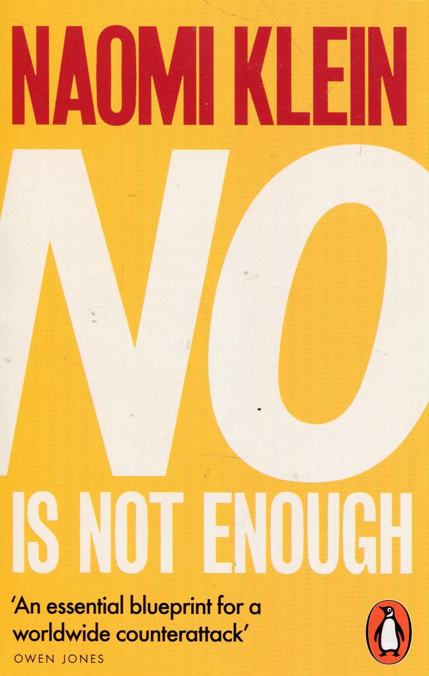 Book cover of No Is Not Enough by Naomi Klein