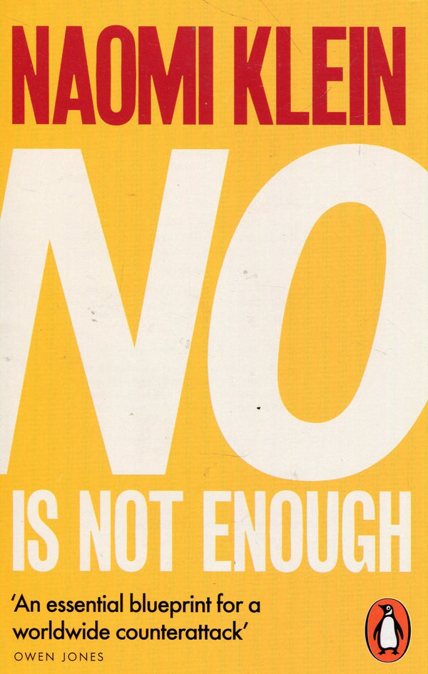 Book cover of No Is Not Enough by Naomi Klein