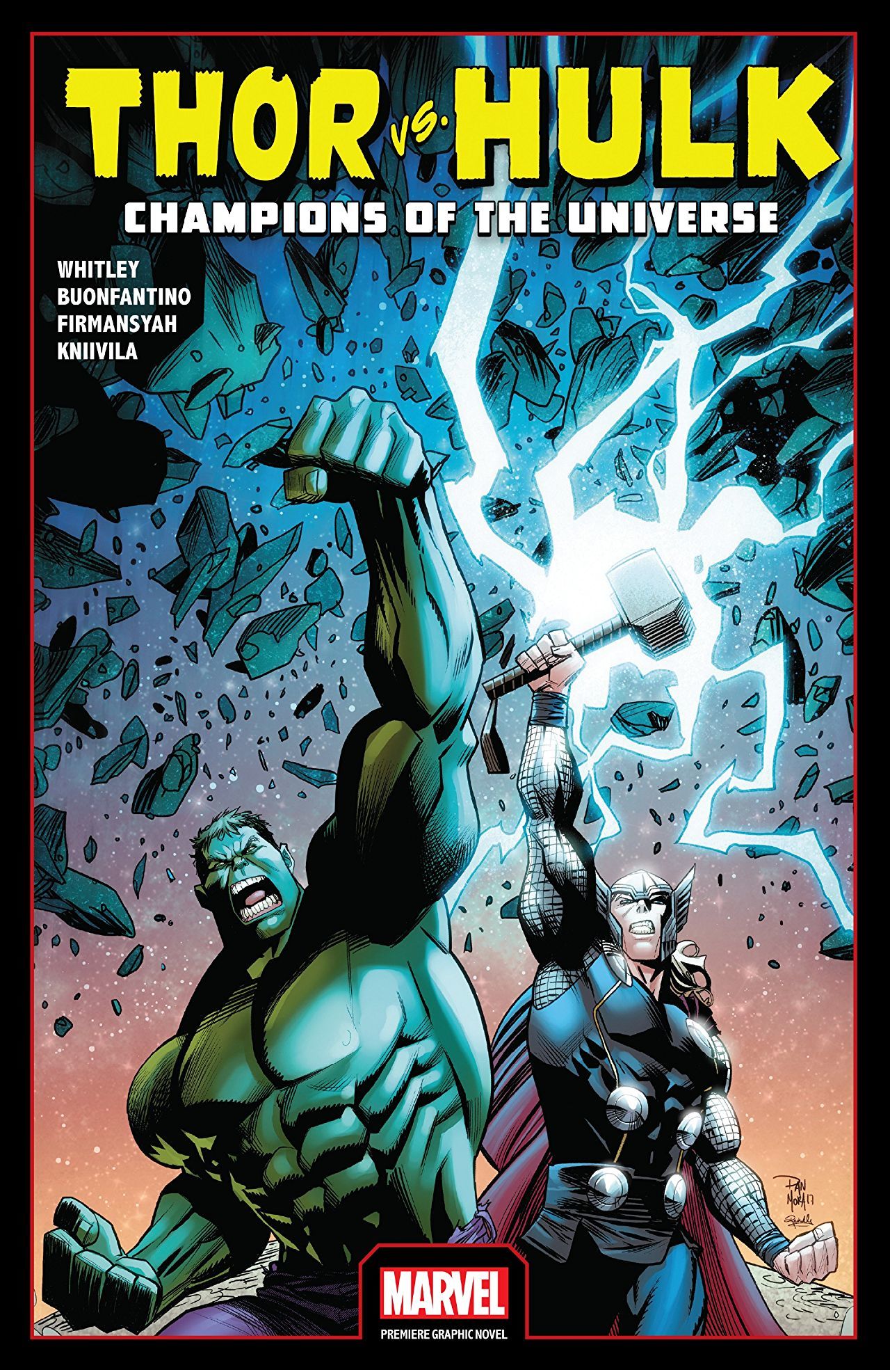 Book cover of Thor Vs. Hulk: Champions Of The Universe by Jeremy Whitley