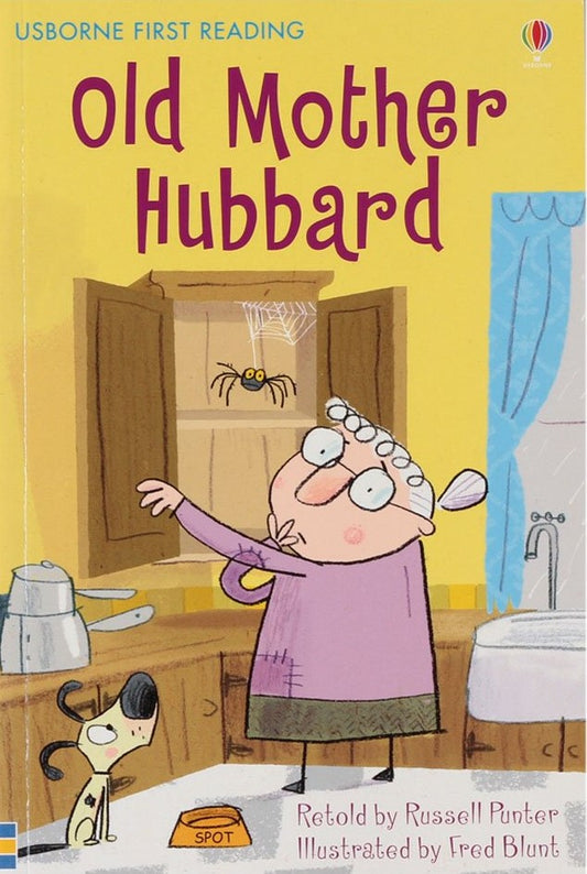 Book cover of Old Mother Hubbard by Russell Punter (Retold by), Fred Blunt (Illus.)