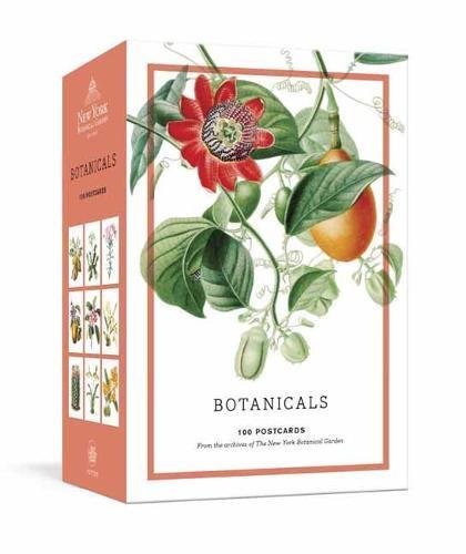 Book cover of Botanicals: 100 Postcards From The Archives Of The New York Botanical Garden by New York Botanical Garden