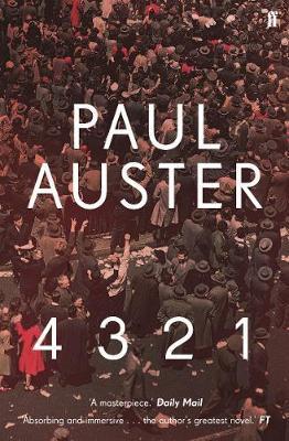 Book cover of 4 3 2 1 by Paul Auster