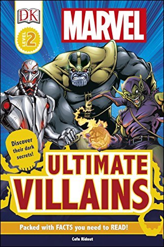 Book cover of Marvel Ultimate Villains by Cefn Ridout