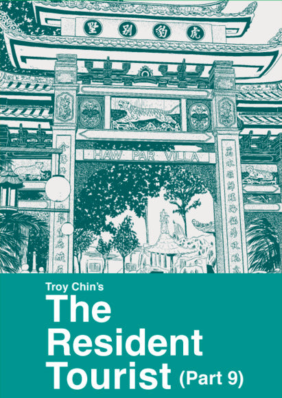 Book cover of The Resident Tourist by Troy Chin