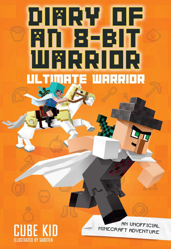 Book cover of Diary Of An 8-Bit Warrior: Quest Mode: An Unofficial Minecraft Adventure by Cube Kid