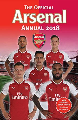 Book cover of The Official Arsenal Fc Annual 2018 by Grange Communications Ltd