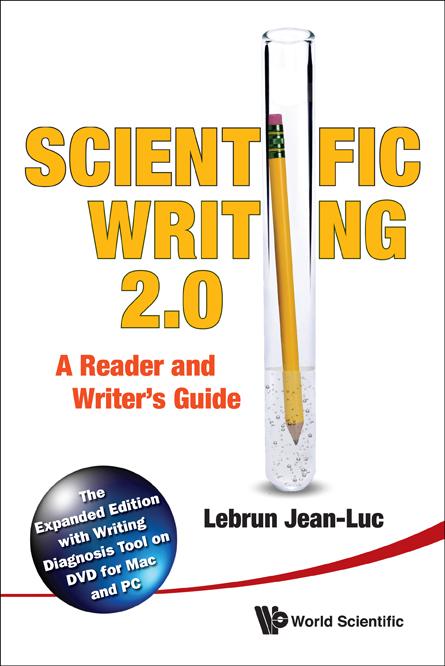 Book cover of Scientific Writing 2.0 by Lebrun Jean-Luc