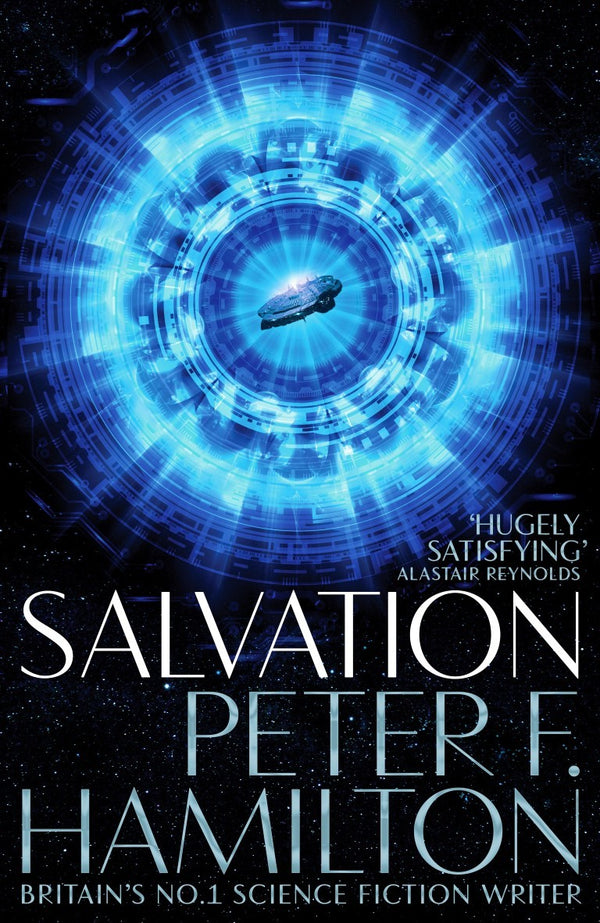 Book cover of Salvation by Peter F. Hamilton