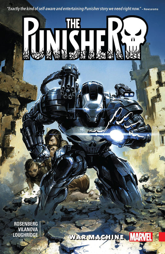Book cover of The Punisher: War Machine, Vol. 1 by Matthew Rosenberg, Guiu Vilanova (Illus.)