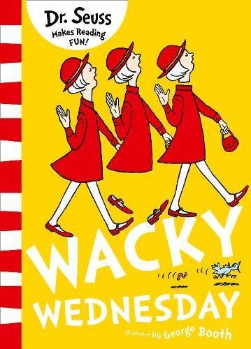 Book cover of Wacky Wednesday Green Back Book Ed by Theo LeSieg, Dr. Seuss