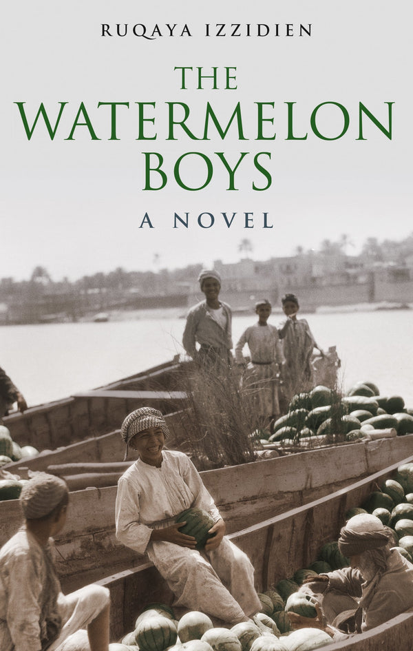 Book cover of The Watermelon Boys by Ruqaya Izzidien
