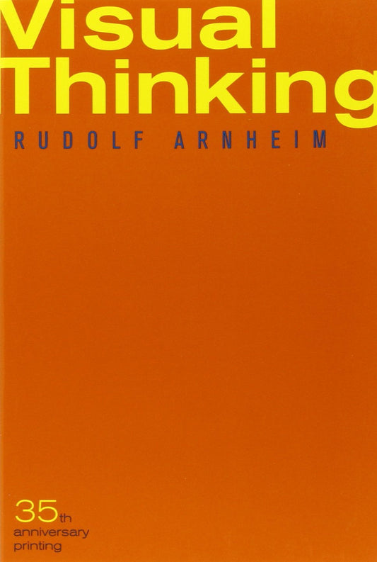 Book cover of Visual Thinking by Rudolf Arnheim