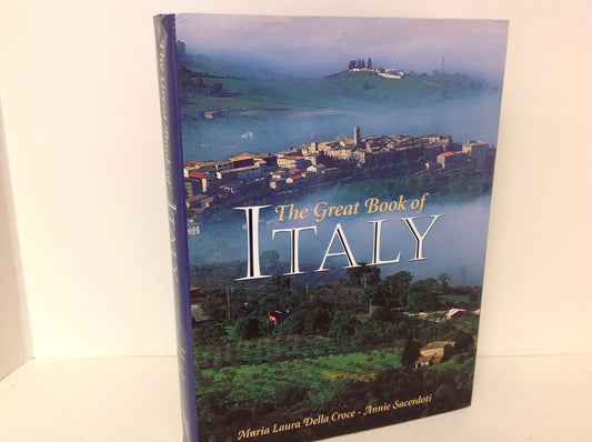Book cover of Great Book of Italy by Annie Sacerdoti