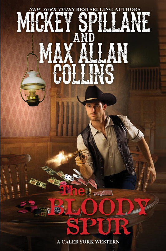 Book cover of The Bloody Spur by Mickey Spillane