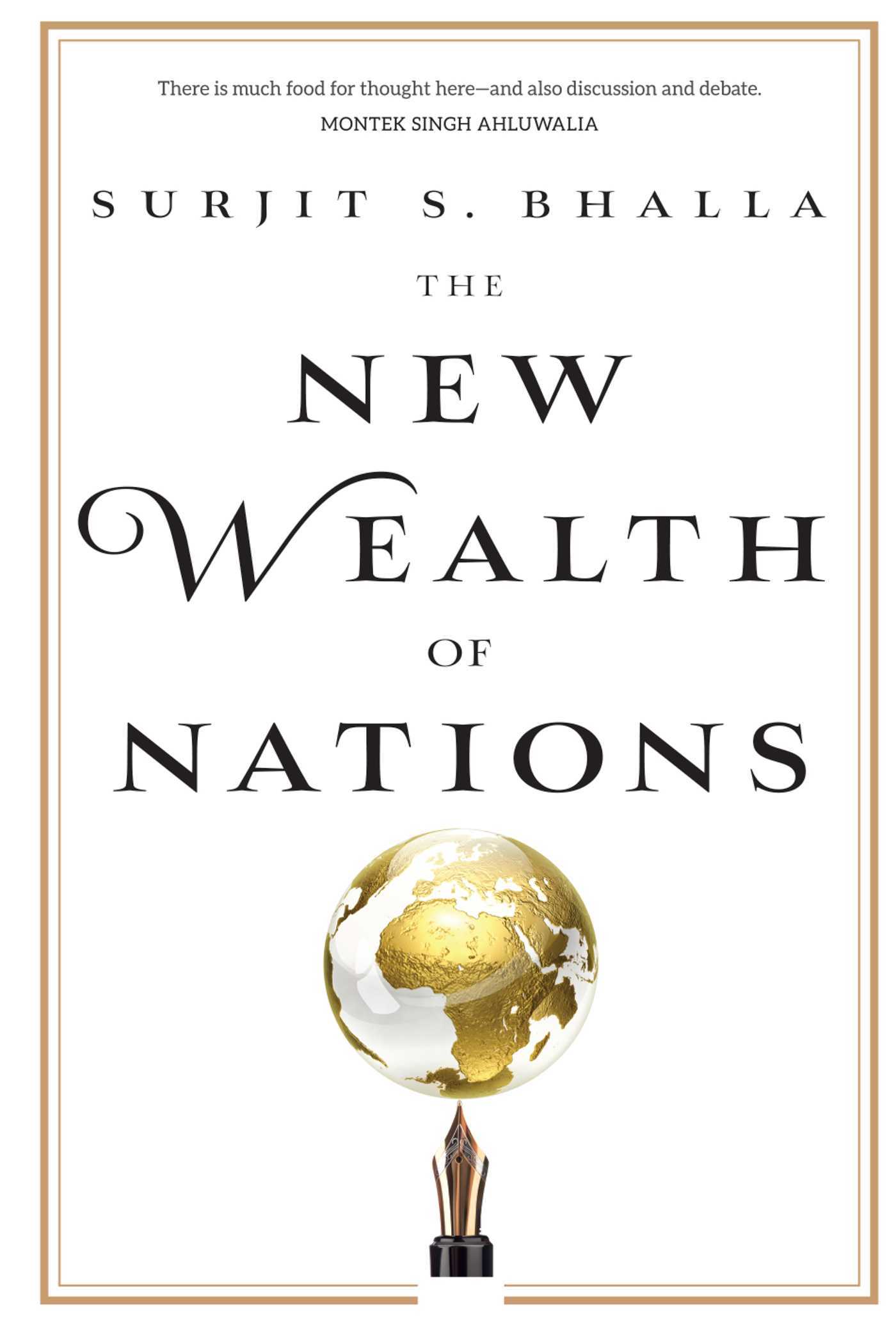 Book cover of The New Wealth Of Nations by Surjit S. Bhalla