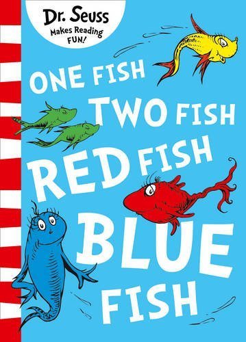 Book cover of One Fish, Two Fish, Red Fish, Blue Fish by Dr. Seuss