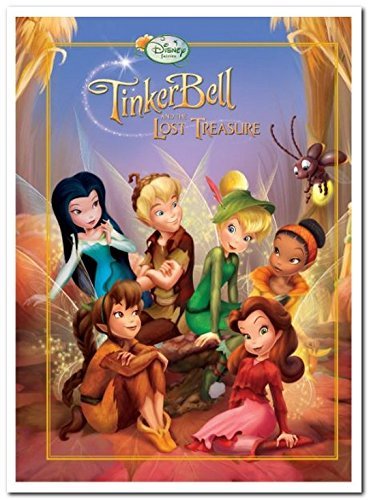 Book cover of Disney Classics: Tinkerbell and the Lost Treasure by Walt Disney Company