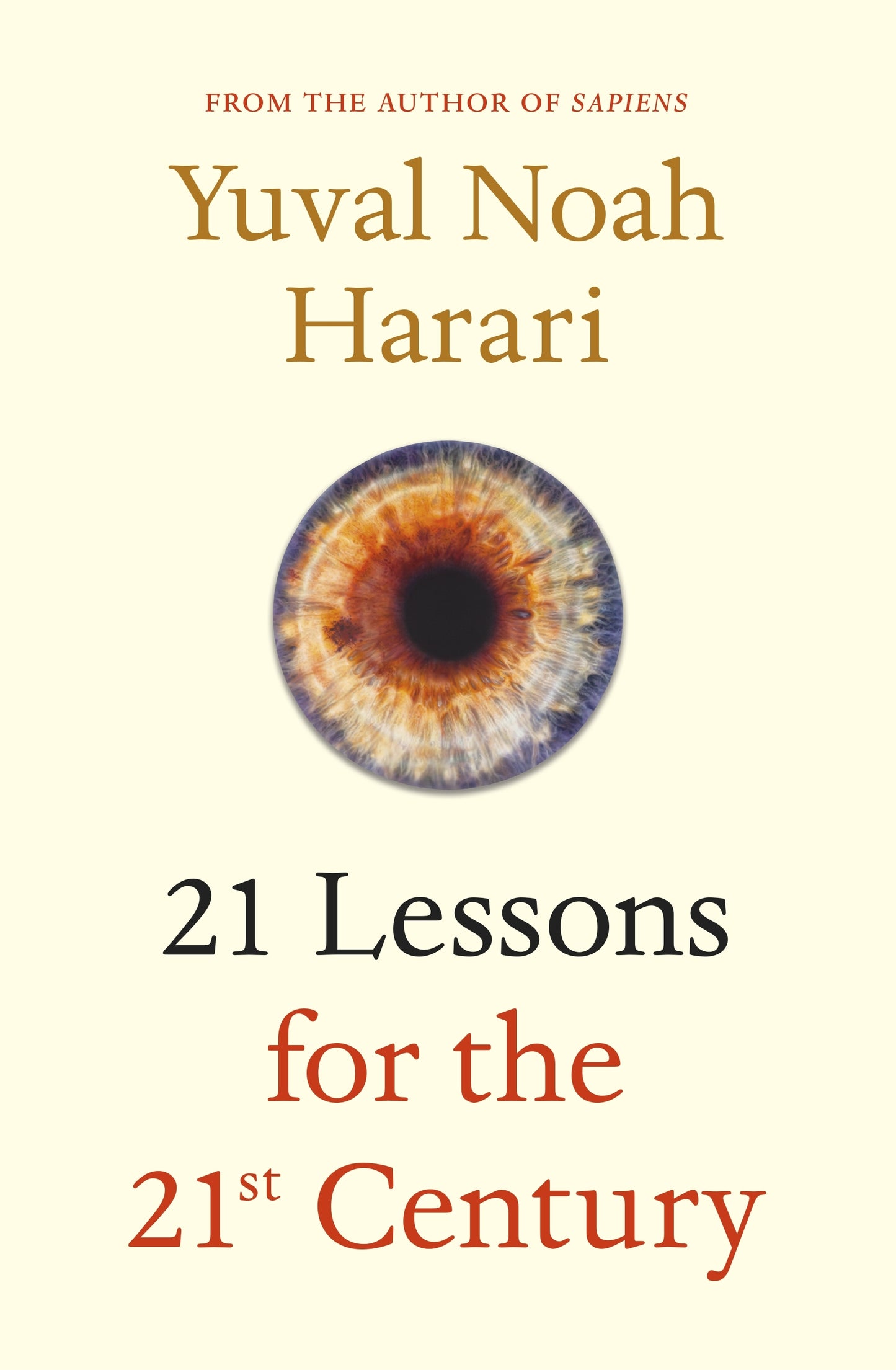 Book cover of 21 Lessons For The 21st Century by Yuval Noah Harari