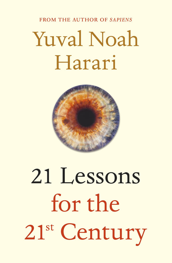 Book cover of 21 Lessons For The 21st Century by Yuval Noah Harari