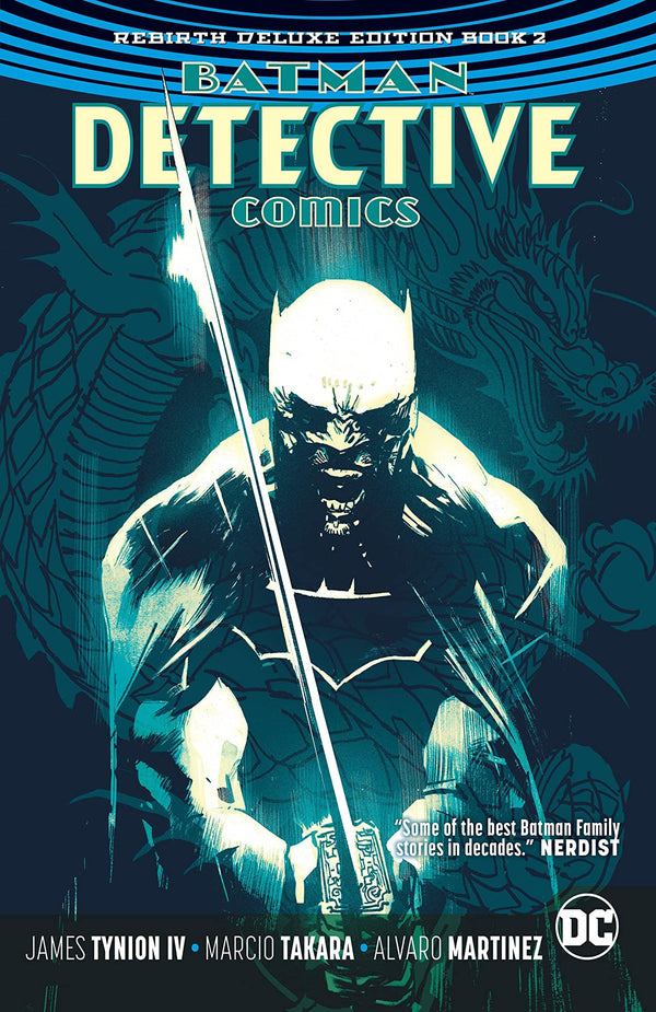 Book cover of Detective Comics: The Rebirth Deluxe Edition, Book 2 by James Tynion IV, Álvaro Martínez Bueno (Illus.)