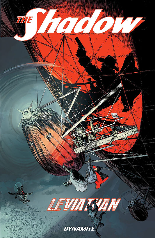 Book cover of The Shadow: Leviathan by Simon Spurrier, Dan Watters, Daniel HDR (Artist), Joseph Rybandt (Ed.)