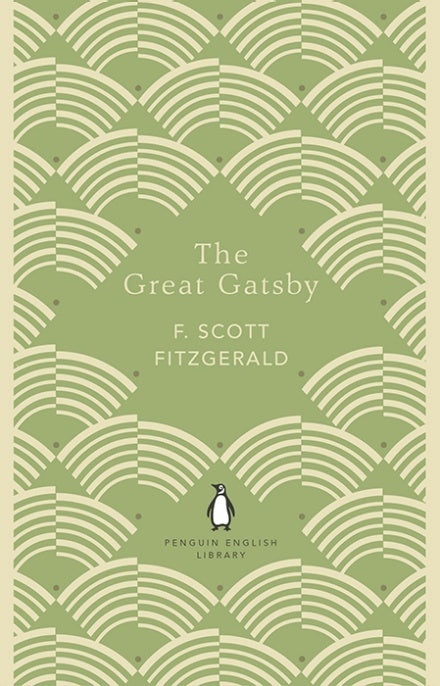 Book cover of The Great Gatsby by F. Scott Fitzgerald