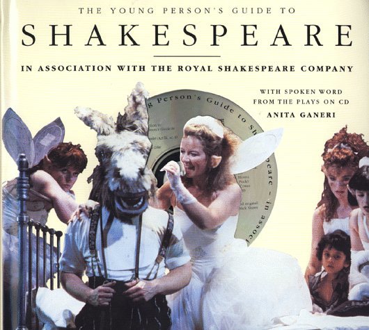 Book cover of The Young Person's Guide To Shakespeare by Anita Ganeri