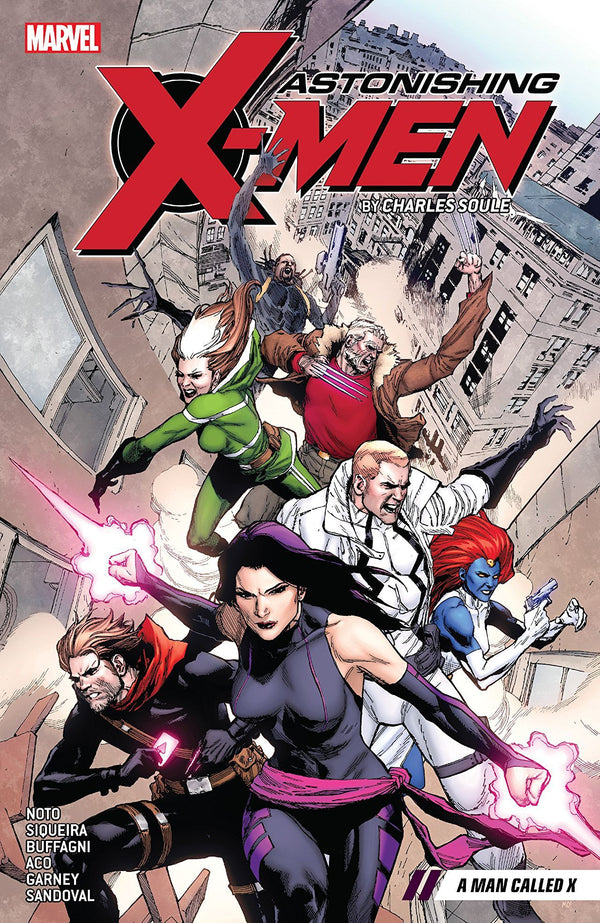 Book cover of Astonishing X-Men, Vol. 2: A Man Called X by Charles Soule, Phil Noto (Artist), Paulo Siqueira (Artist)