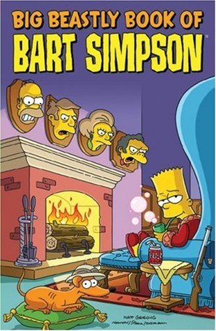 Book cover of Big Beastly Book Of Bart Simpson by Matt Groening