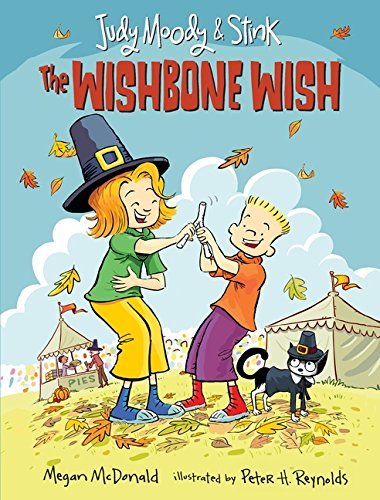 Book cover of The Wishbone Wish by Megan McDonald, Peter H. Reynolds (Illus.)