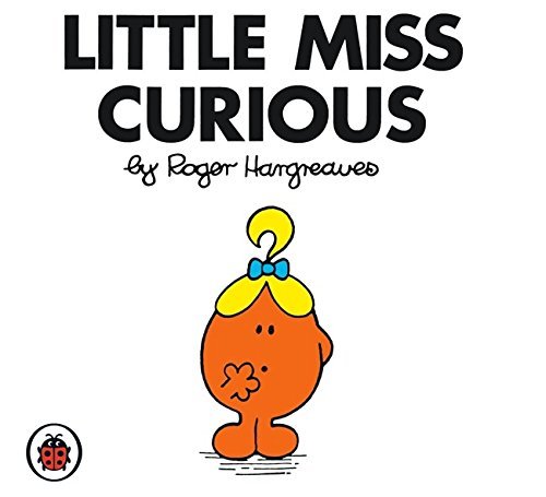 Book cover of Little Miss Curious by Roger Hargreaves