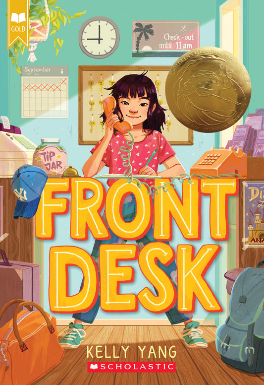 Book cover of Front Desk by Kelly Yang