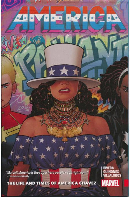Book cover of America, Vol. 1: The Life and Times of America Chavez by Gabby Rivera