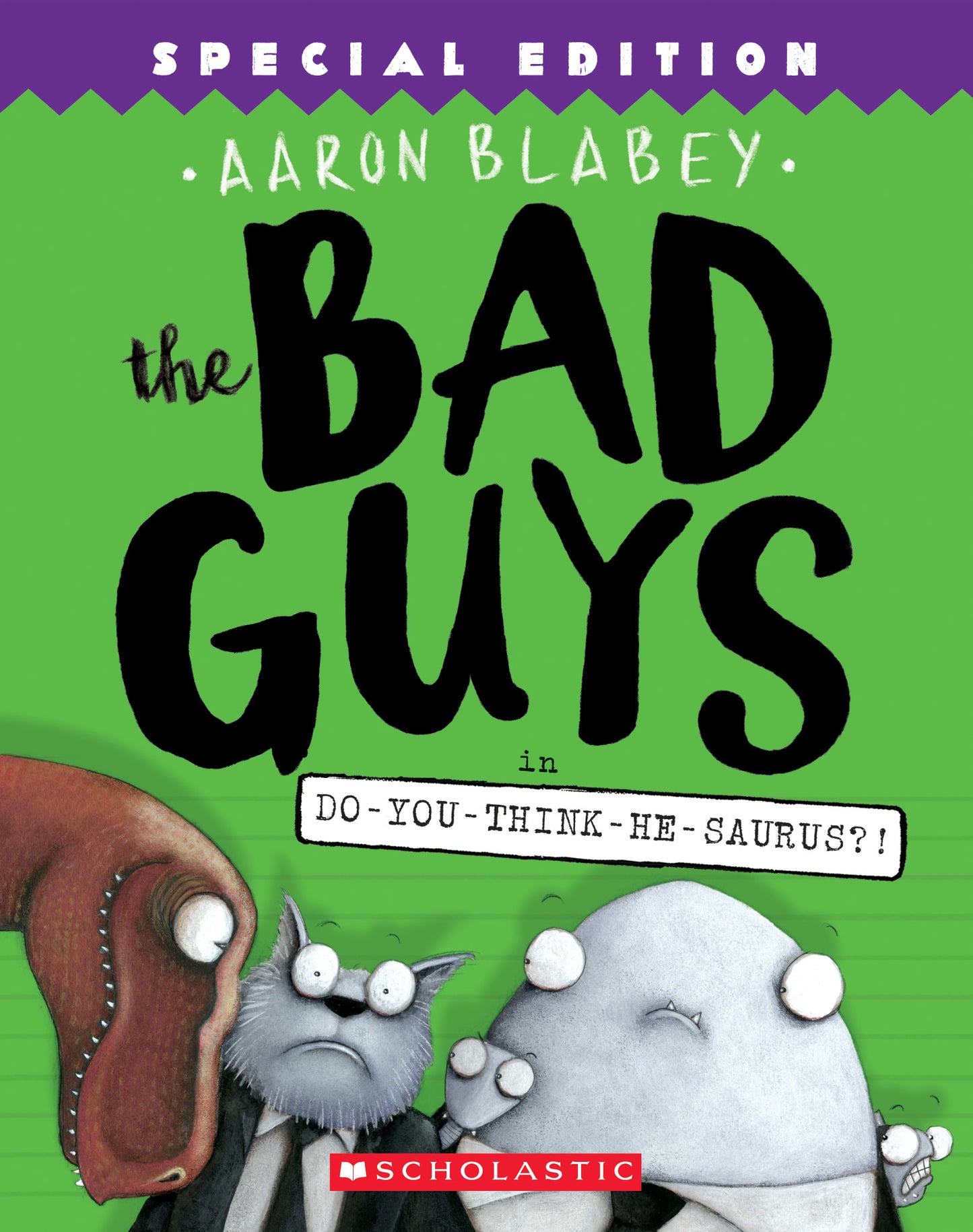Book cover of Do-You-Think-He-Saurus?! by Aaron Blabey