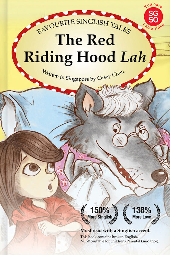 Book cover of The Red Riding Hood Lah by Casey Chen