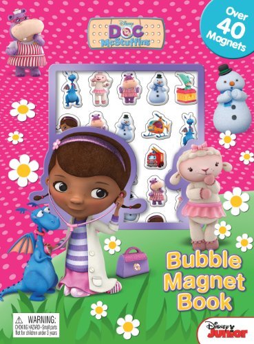 Book cover of Disney Doc McStuffins Bubble Magnet Book by Phidal Publishing