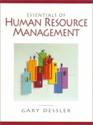 Book cover of Essentials Of Human Resource Management by Gary Dessler