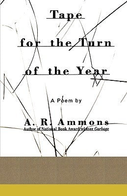 Book cover of Tape For The Turn Of The Year by A.R. Ammons