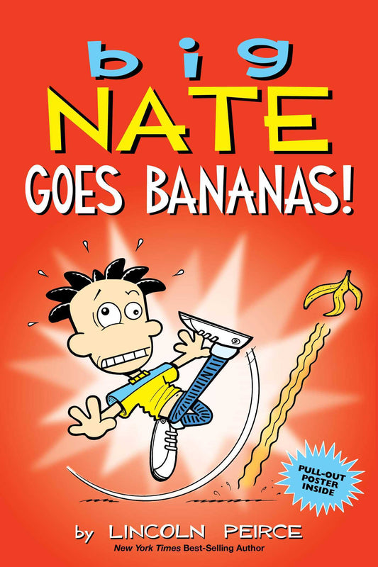 Book cover of Big Nate Goes Bananas! by Lincoln Peirce