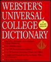 Book cover of Webster's Universal College Dictionary by John G. Webster