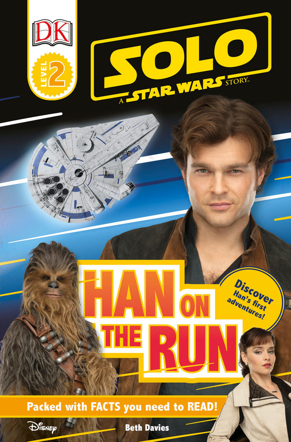 Book cover of Solo: A Star Wars Story Han On The Run by Beth Davies