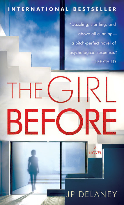 Book cover of The Girl Before by J.P. Delaney