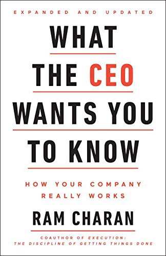 Book cover of What The Ceo Wants You To Know: How Your Company Really Works by Ram Charan